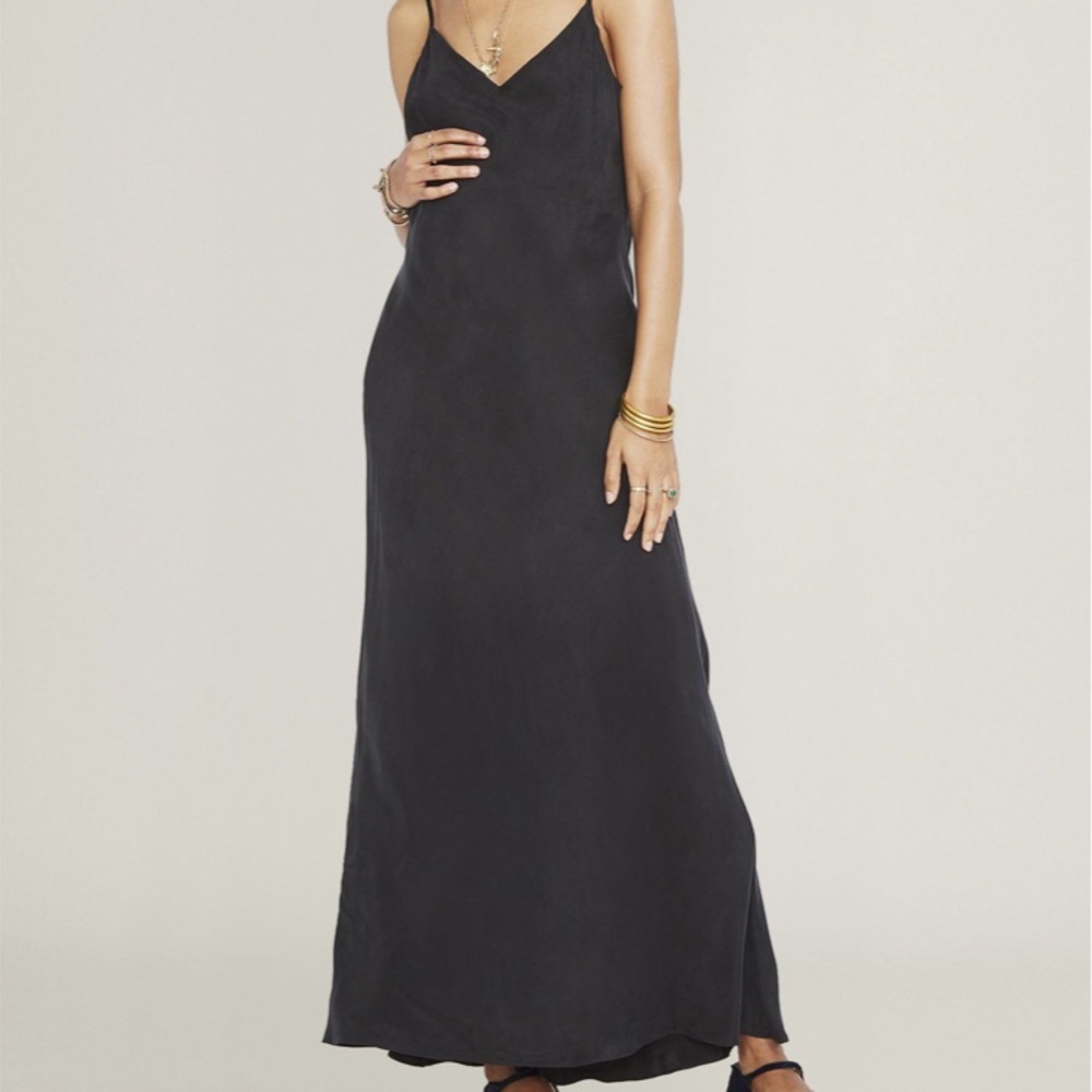 NWOT Hatch Black Maternity Dress (3)